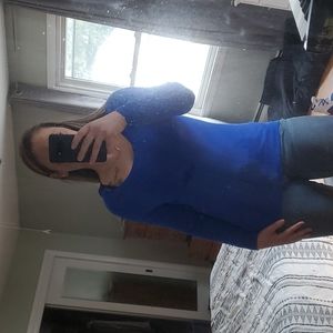 Blue long sleeve shirt